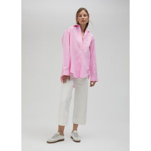 Camicia popeline oversize