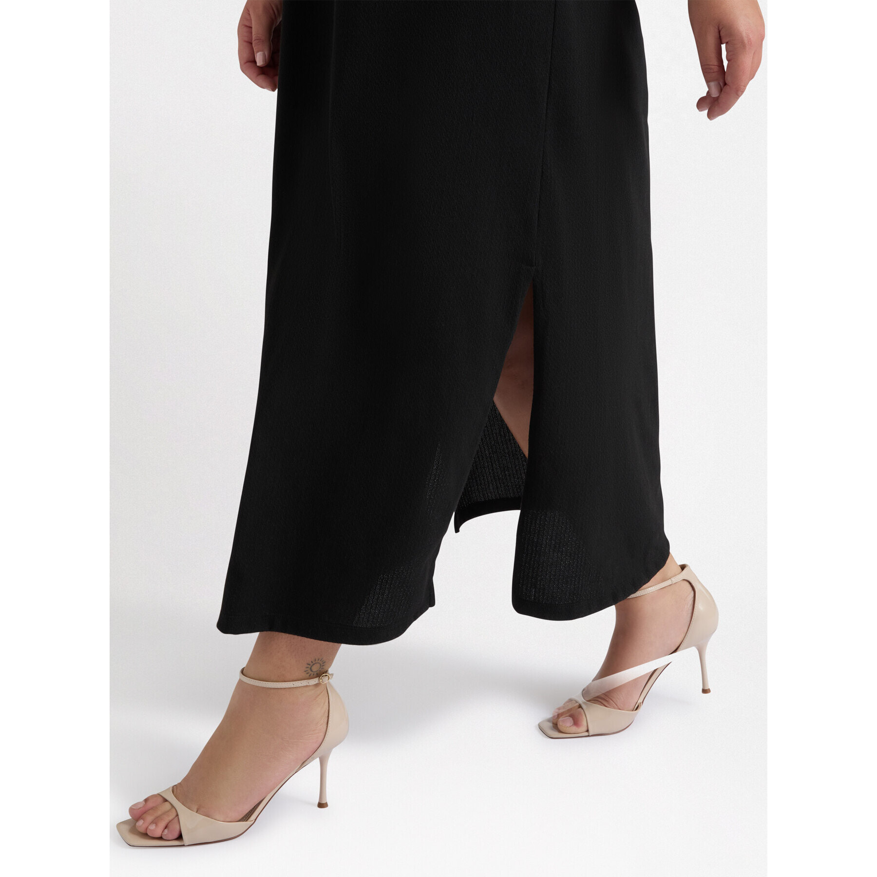 Fiorella Rubino - Vestido Imperio - BONITO - Negro