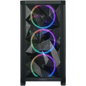 PC Gamer MRED CBT102-01 - AMD Ryzen 5 5500 - NVIDIA GeForce RTX 5060 - 16 Go RAM DDR4 - SSD 512 Go - Sans OS