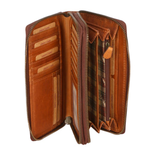 Portafoglio da uomo In Vera pelle Made in Italy 19x11x2,5 cm