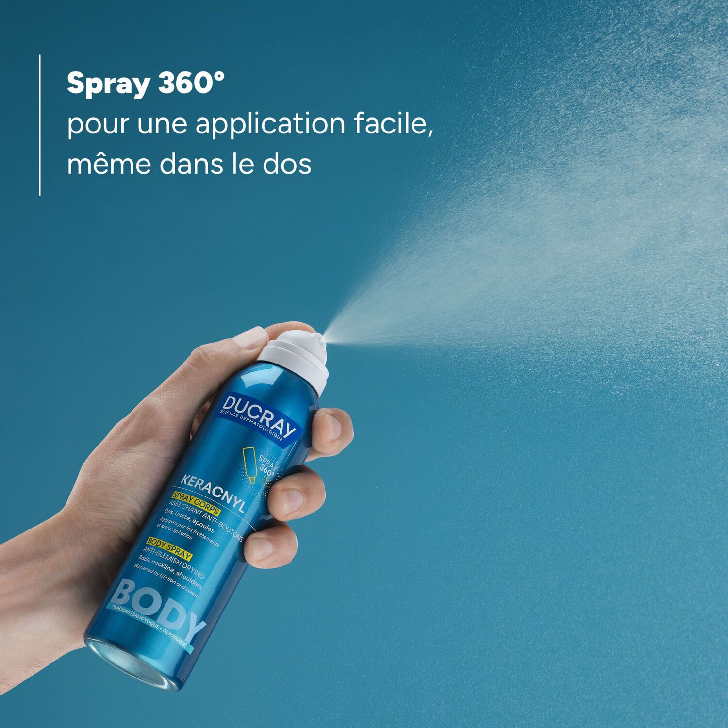 Keracnyl - Spray Corps Asséchant Anti-Boutons 150 ml