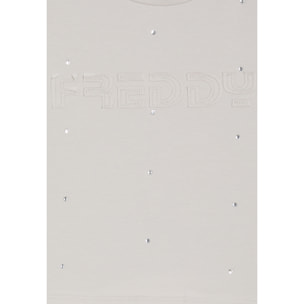 T-shirt comfort fit con pois glitter FREDDY