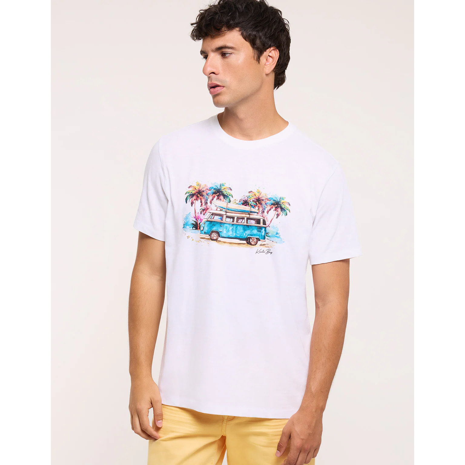 Camiseta Manga Corta Blanco - Vansi