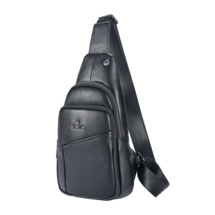 Marsupio  da uomo In Vera pelle Made in Italy 18x33x7 cm