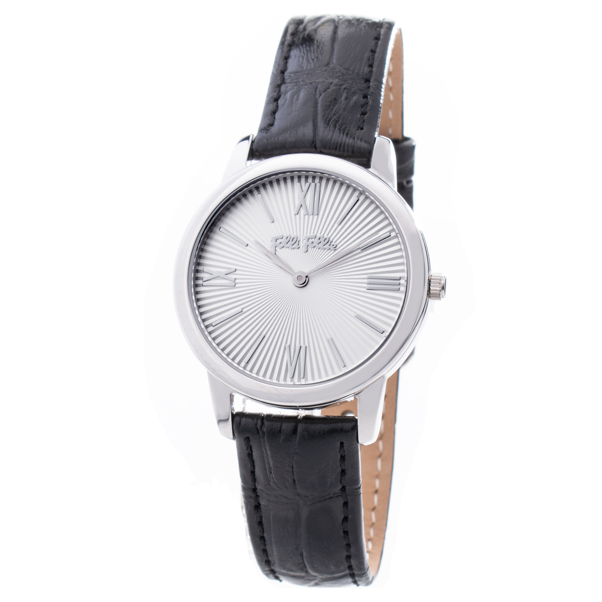 Reloj Folli Follie WF15T032SPW Mujer Analogico Cuarzo con Correa de Cuero