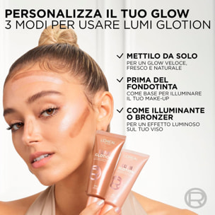 Illuminante Liquido Viso e Corpo Lumi Glotion 903 Medium Glow Idrata Illumina la Pelle - Flacone 40ml