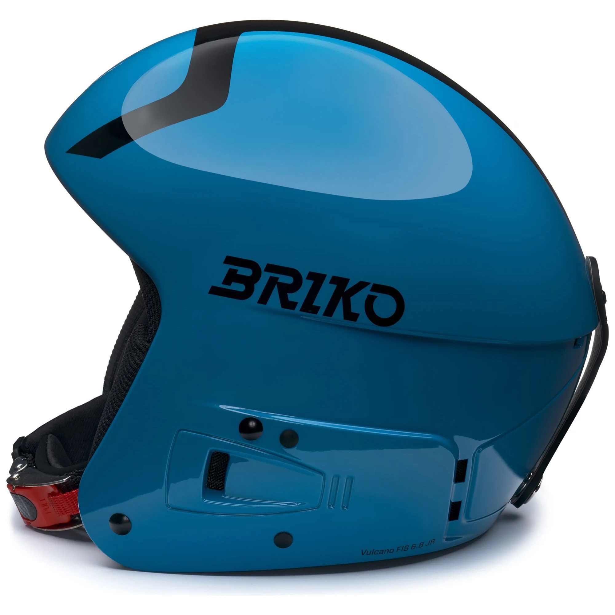 Briko - Caschi, Bambino/a, Blu - Vulcano Fis 6.8 Jr