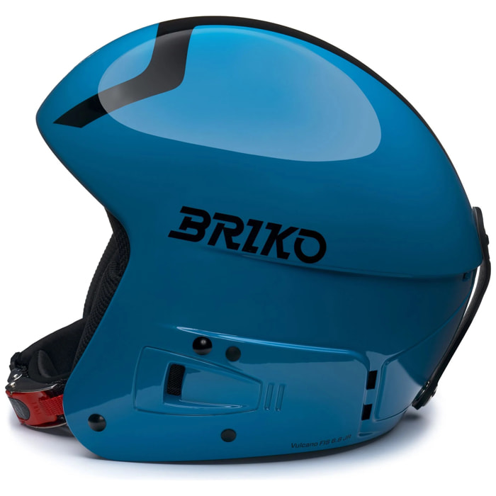 Briko - Caschi, Bambino/a, Blu - Vulcano Fis 6.8 Jr