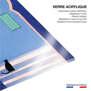 Tableau ville maroc  Tableau plexiglas