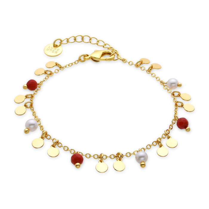 Pulsera Lux by Lux acabado oro 18k