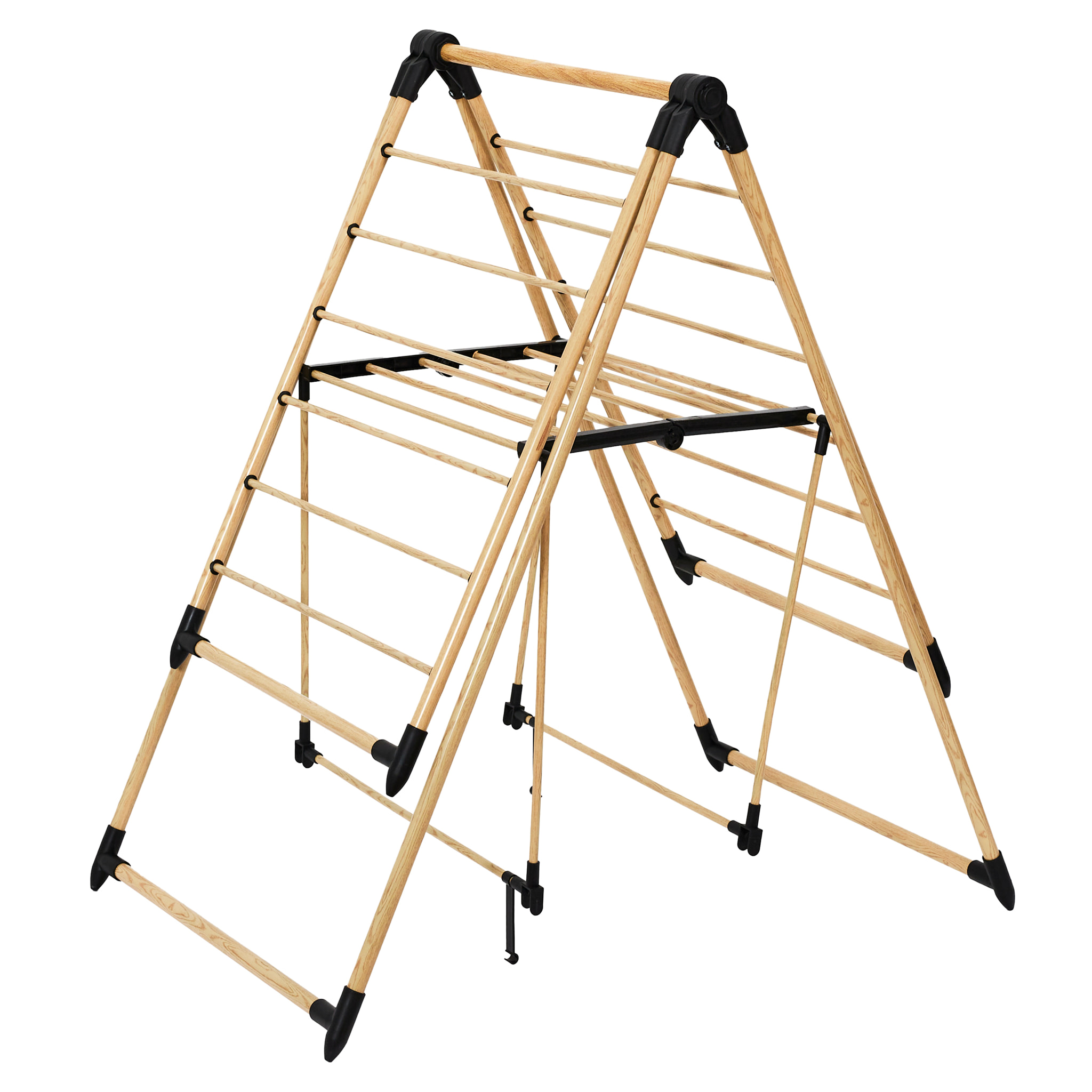 Etendoir A Linge Effet Bois 13m Etendage M4