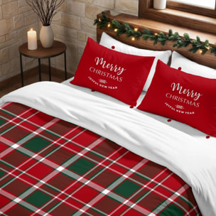 Housse de couette avec clics 100% coton Laponia 16