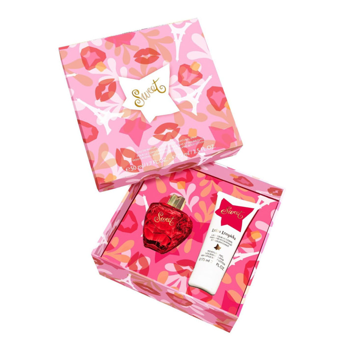 Sweet - Coffret Sweet Eau de Parfum 50 ml + Lait Corps 75 ml