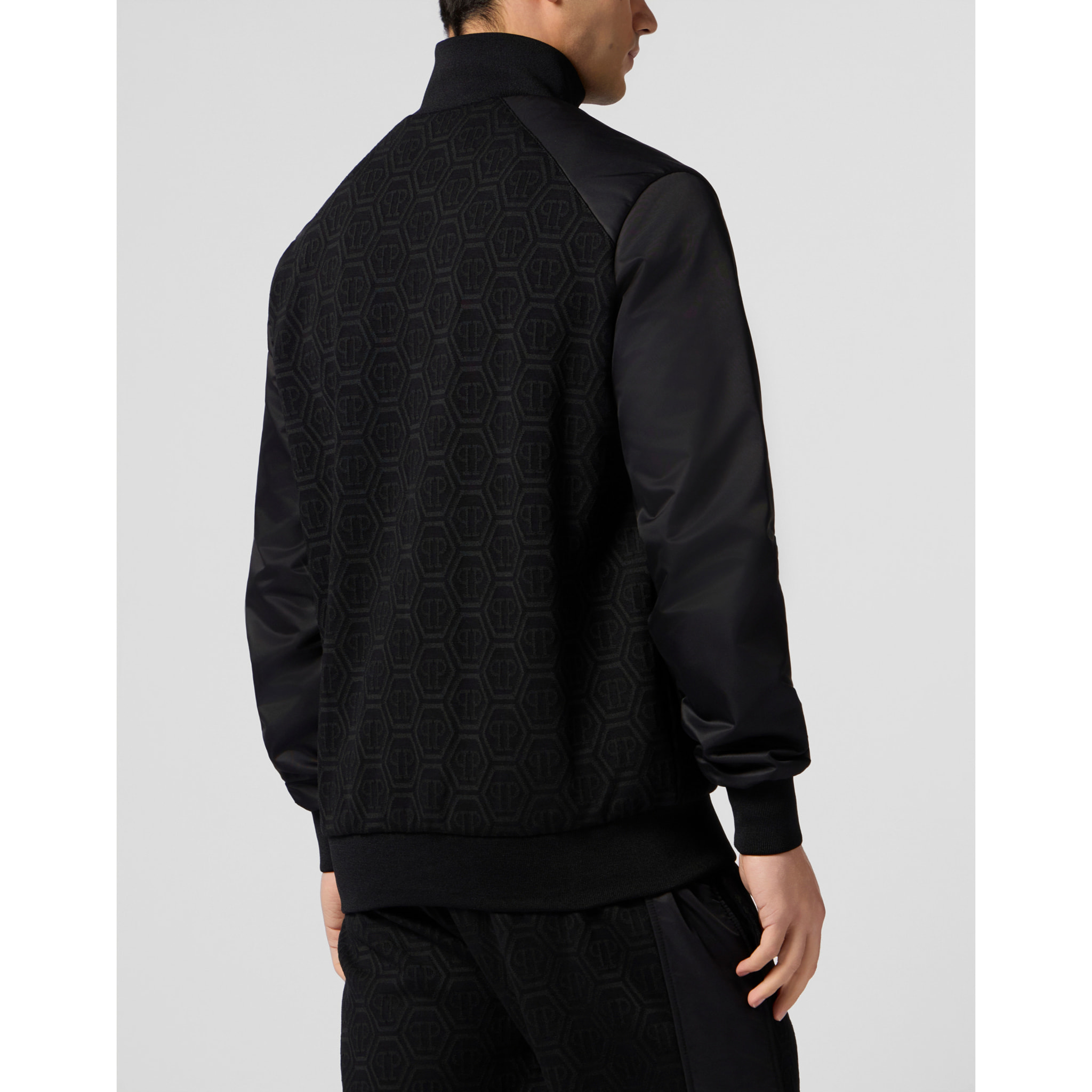 PHILIPP PLEIN Composed Tracksuit Jacket Monogram Monogram