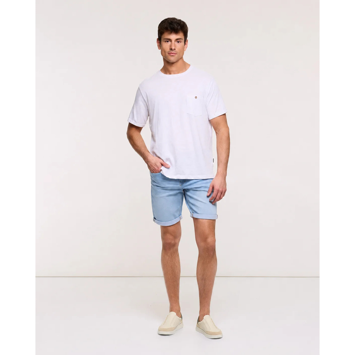 Bermuda Denim Denim Claro - Selbourne