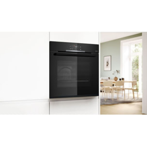 Four encastrable BOSCH HBA372BB4 Air Fry - Pyrolyse, Mode Friture Sans Huile Air Fry, AutoPilot