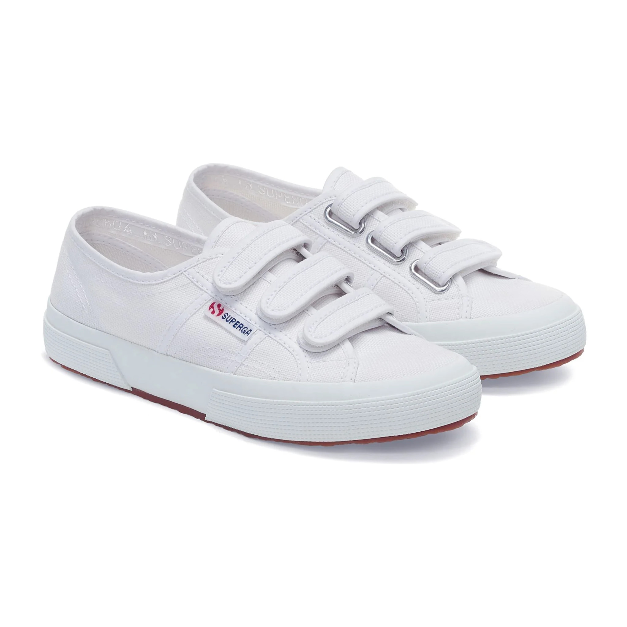 Le Superga Uomo Donna Bianco 2750-Cot3Strapu