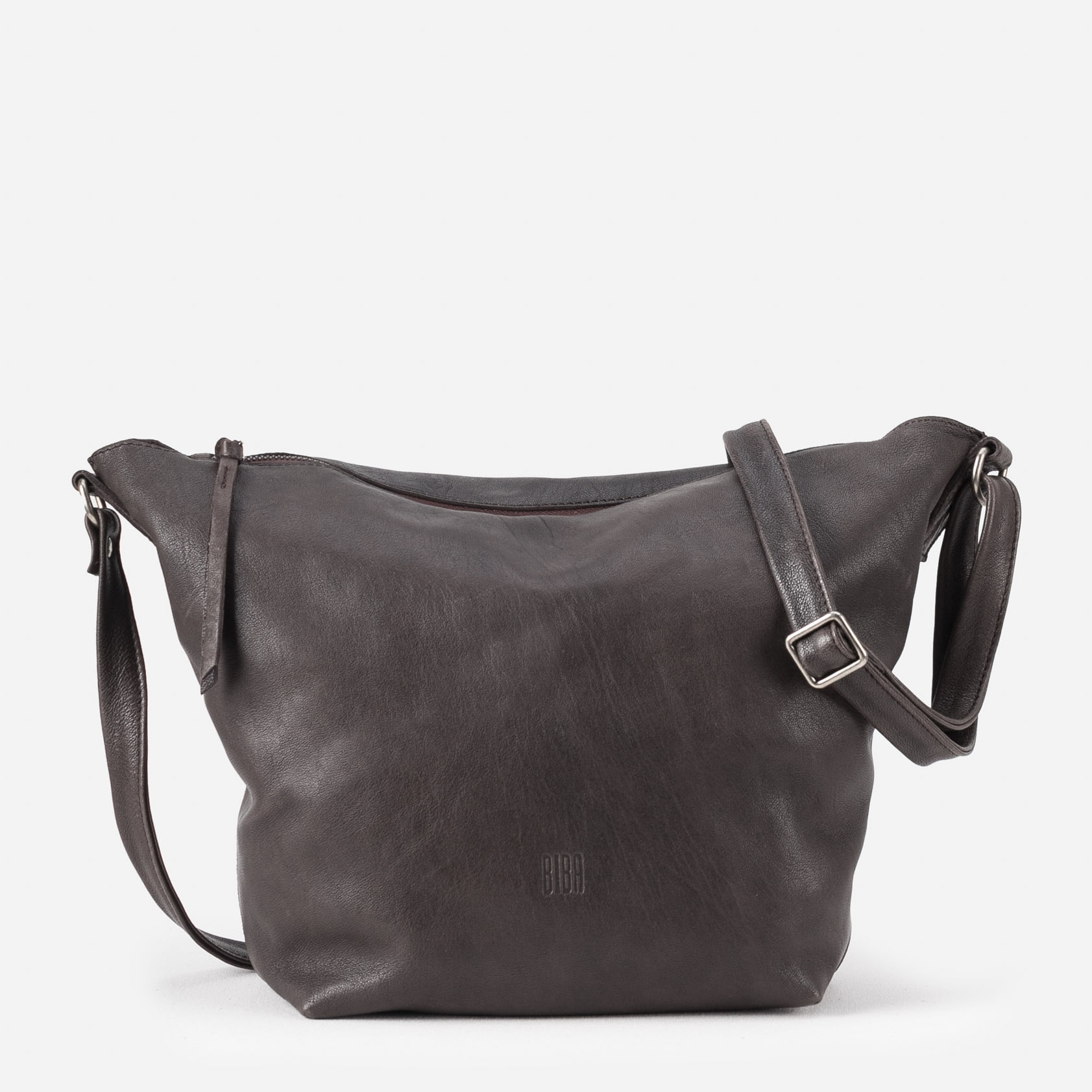 Bandolera BIBA Utah Cream Out de piel