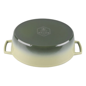 Cocotte ovale 33 cm en fonte émaillée
