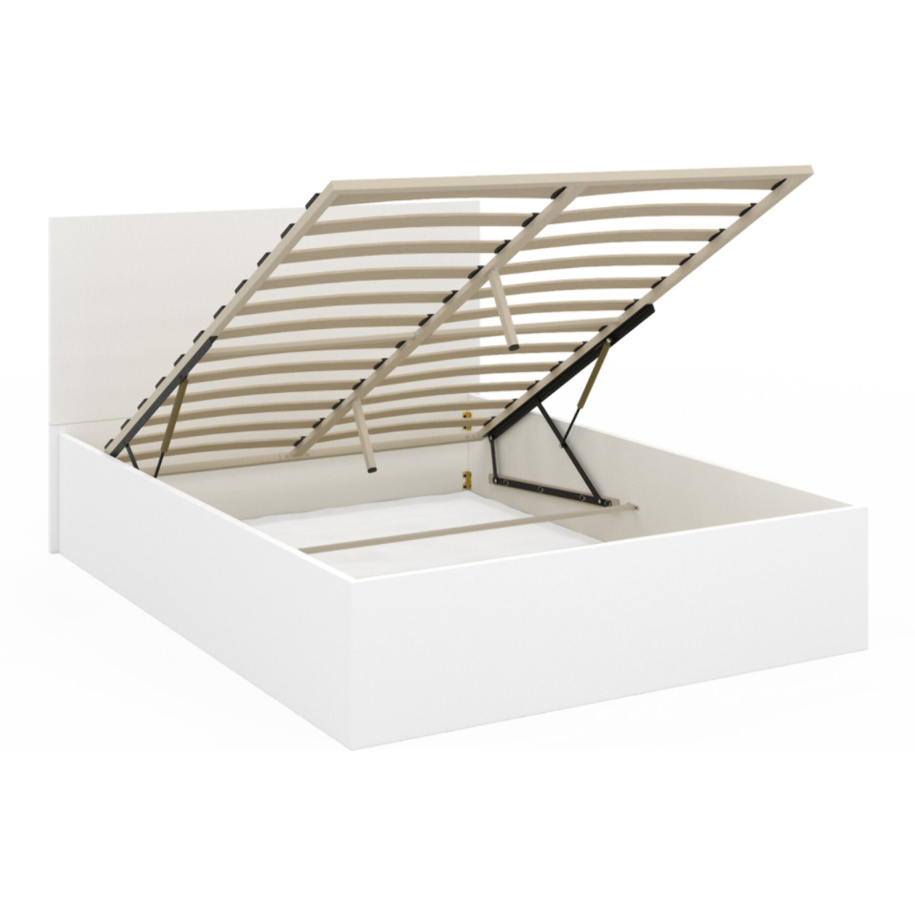 Lit coffre Sicilia 160x200cm blanc