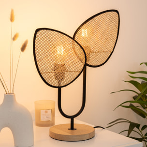 Lampe "Olme" en métal H44cm