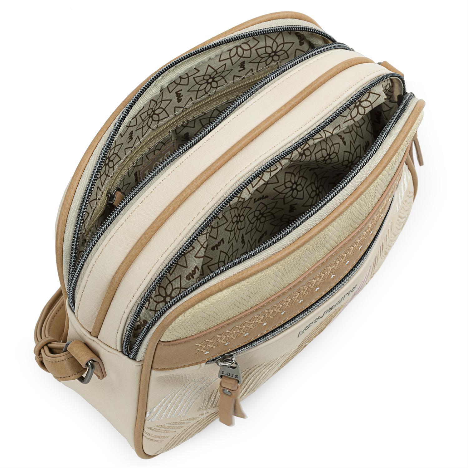 Bolso Bandolera Skpat Galatea Beige