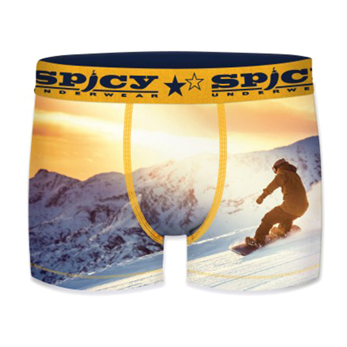 Calzoncillos boxer SPICY con dibujo para hombre