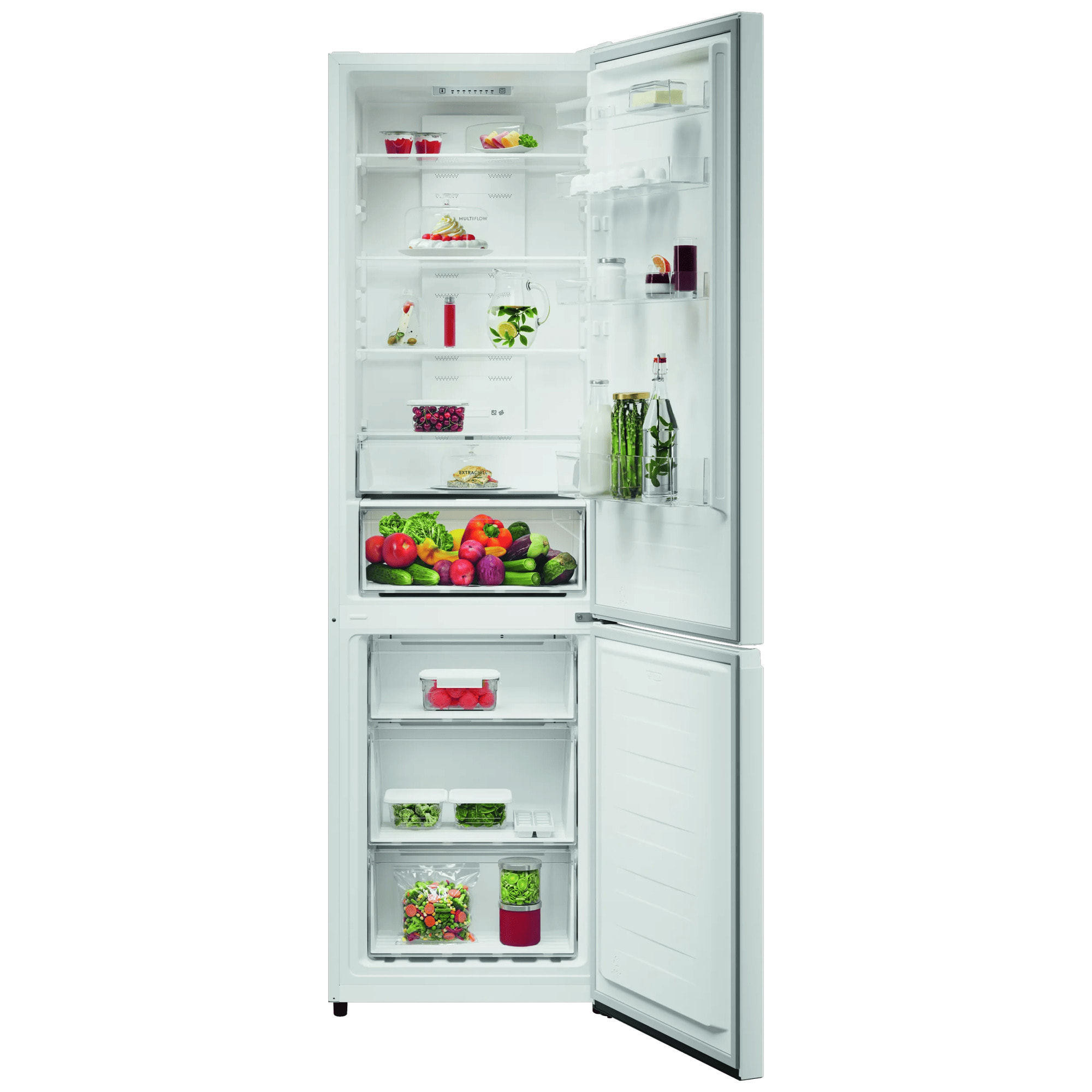 AEG Frigorífico combi de libre instalación Serie 6000 Blanco de 200,4 cm ORC6M341DW