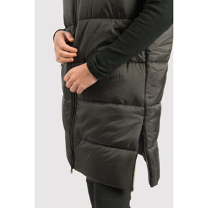 Chaleco Barcelona Long Vest dela marca ECOON - Negro