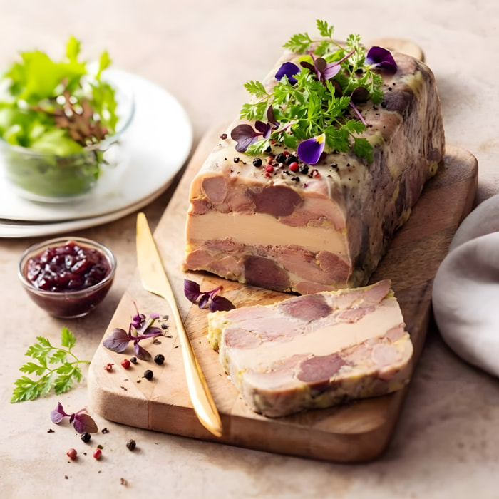 Pressé de Canard au Foie Gras de Canard - 1kg