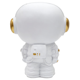 Statue Astronaute Vide Poche Blanc