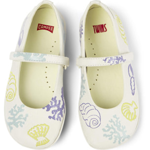 CAMPER TWS Kids - Ballerine Bambina Bianco