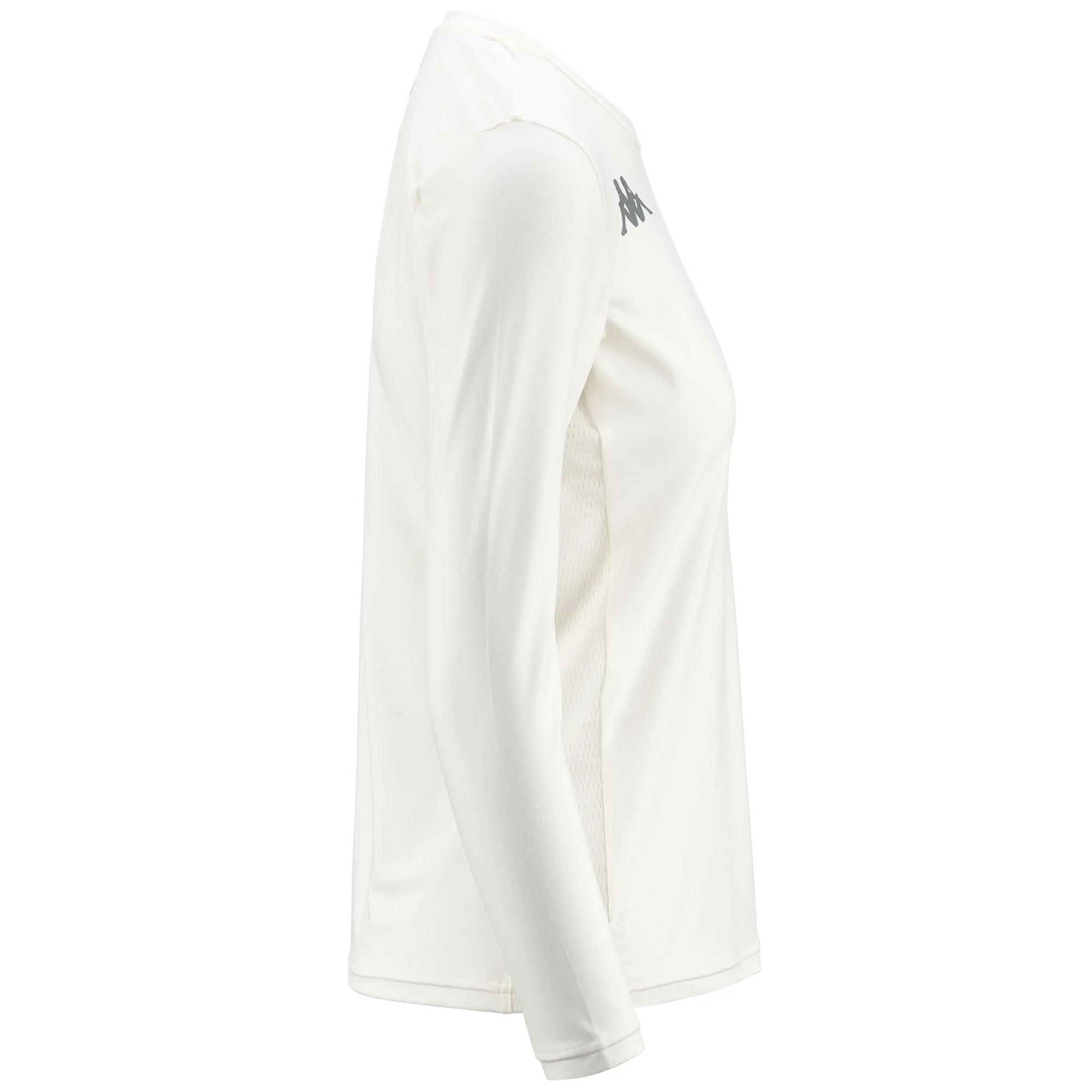 Kappa - T-Shirts & Top Donna Bianco - BOMOLA US
