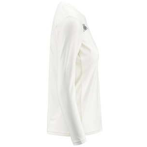 Kappa - T-Shirts & Top Donna Bianco - BOMOLA US