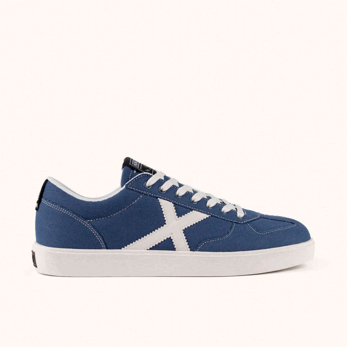 MUNICH BREAK 54 Zapatilla de Lona Azul Denim con Suela Blanca