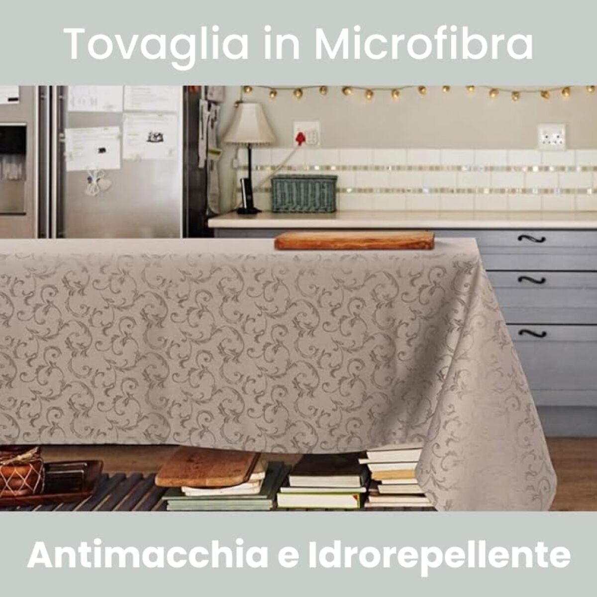 Tovaglia Antimacchia , Impermeabile, Decoro Elegante.