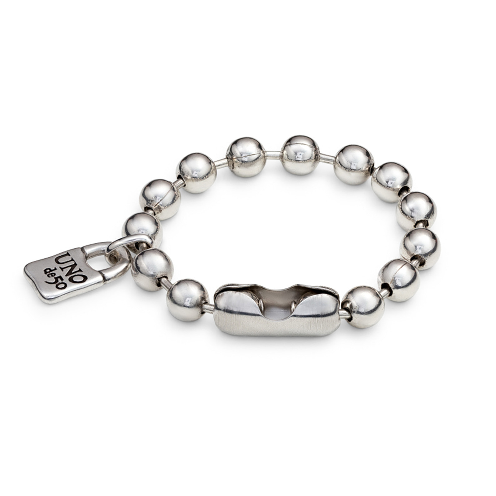 Pulsera Copito de nieve PLATEADO XL