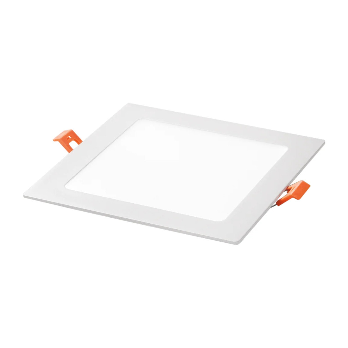 Incasso LED FLAP ultrasottile bianco opaco con driver incluso 12W 4000K (luce naturale) 16,6x16,6 cm.