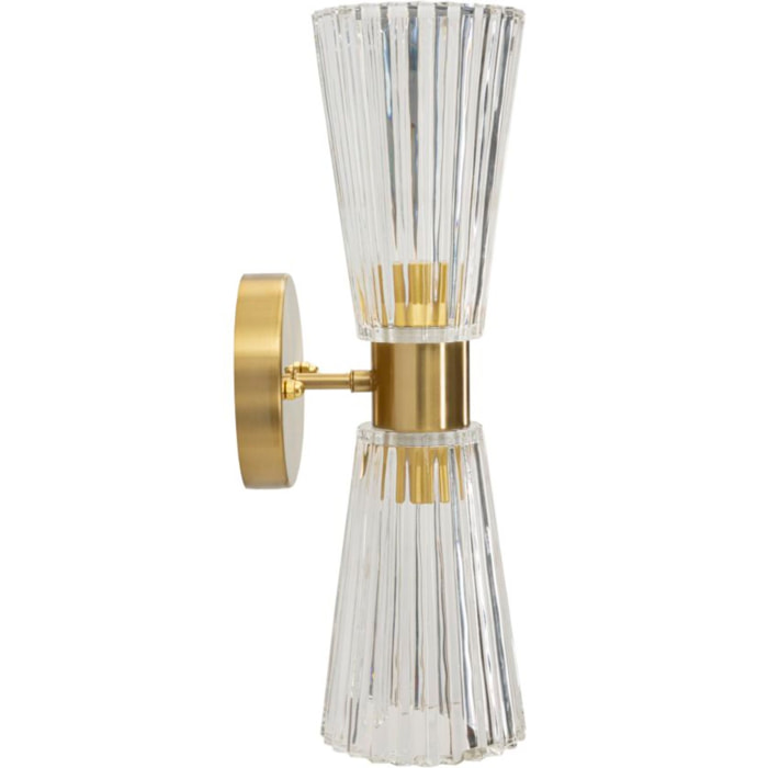 LAMPADA DA MURO PRAGA CM 11X16X40