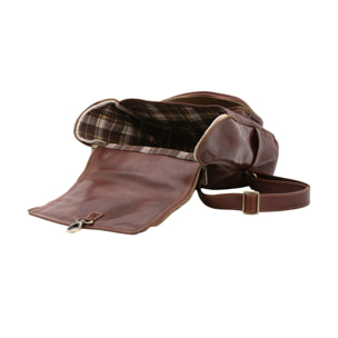 Borsa a spalla da donna - Modello Eris Elite - Vera pelle - 27.0 x 35.0 x 9.0 cm