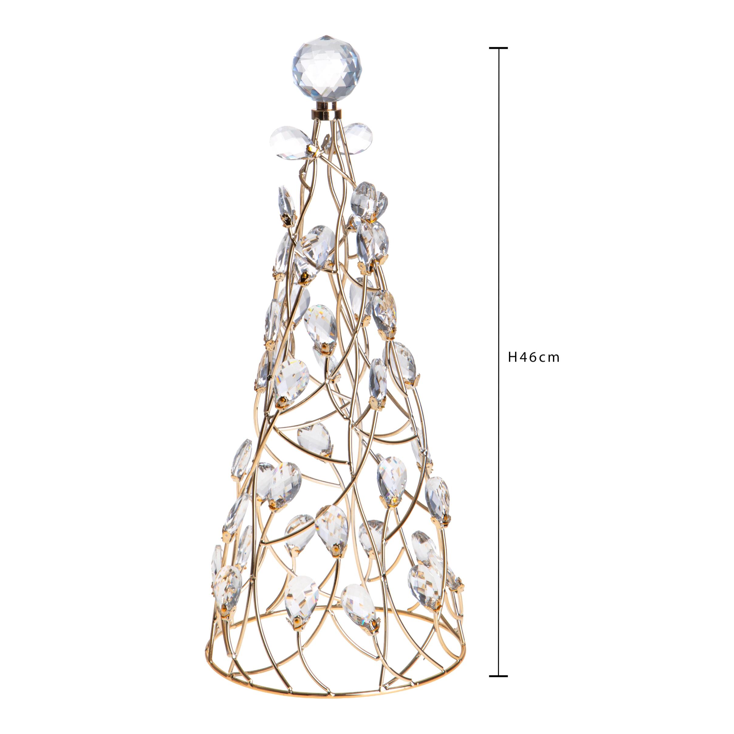 Cono con cristalli - Pezzi 1 - ORO - Bianchi Dino SpA