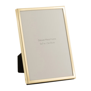 J-Line cadre photo Bord Fin - métal - or - medium - 2 pièces