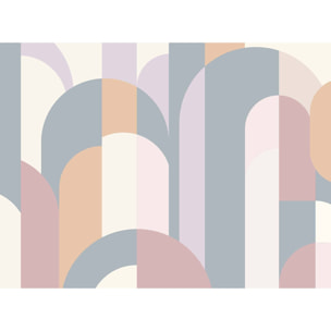 Papier peint panoramique Arcade pastel  Intissé