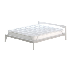 TOPPER BASIC TRAPUNTATO CON ELASTICI - Made in Italy