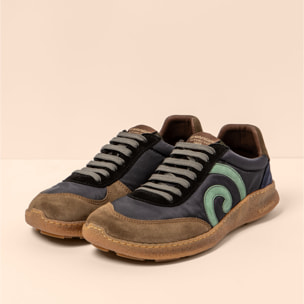 Zapatos N5435A MULTI MATERIAL BLACK/OROEL color Black