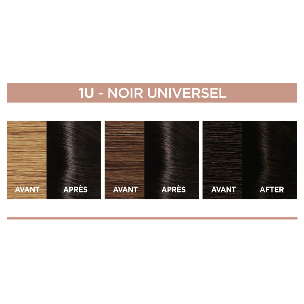 L'Oréal Paris Excellence crème Universal nudes Coloration 1 Noir