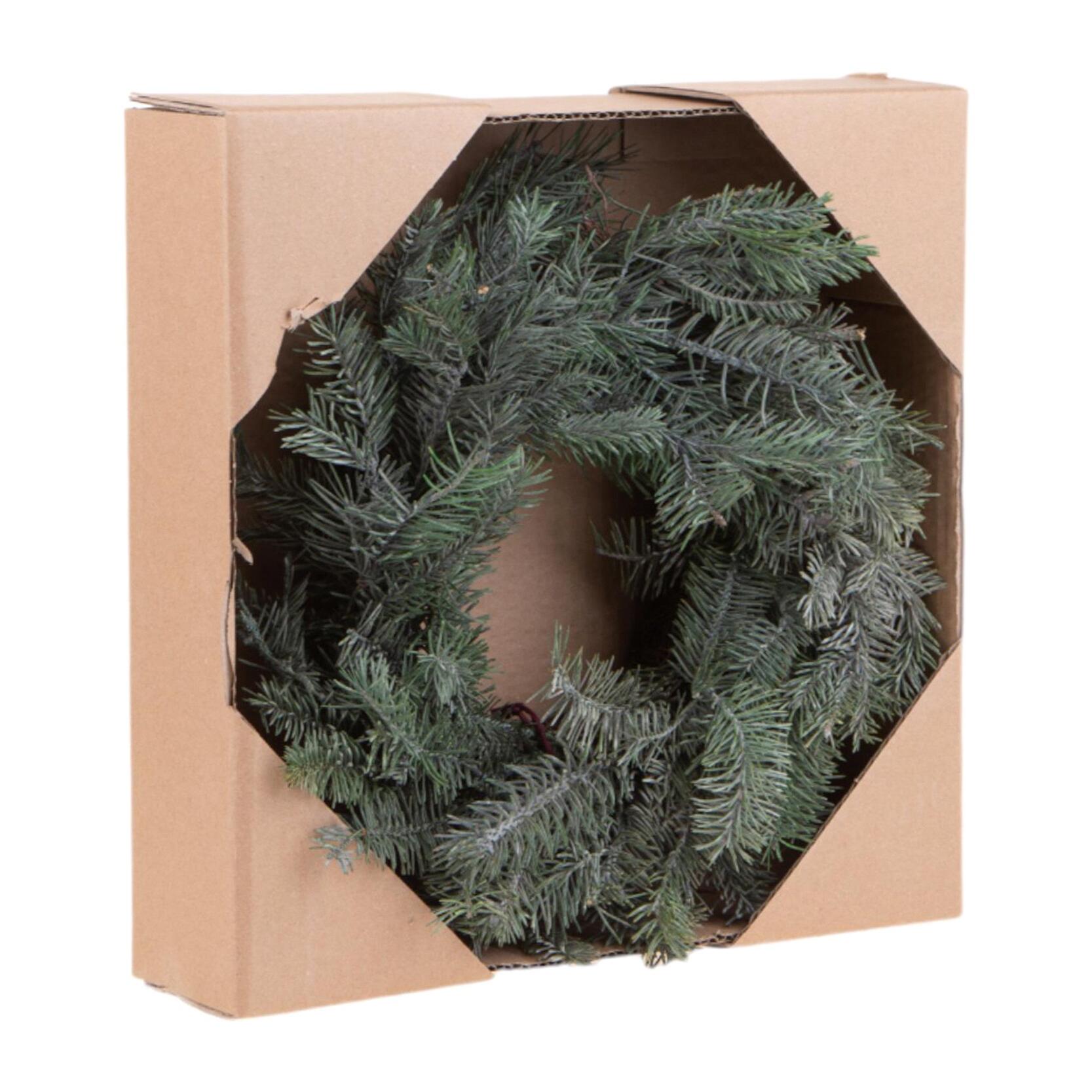 Corona abete - Pezzi 2 - 30xH5x30cm - Bianchi Dino SpA