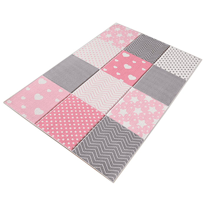 Alfombra infantil de Poliester estampada 100 x 150cm