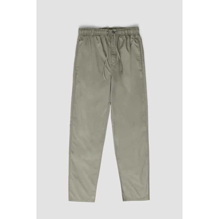 PANTALÓN HIGH STRAIGHT OLIVE GREEN