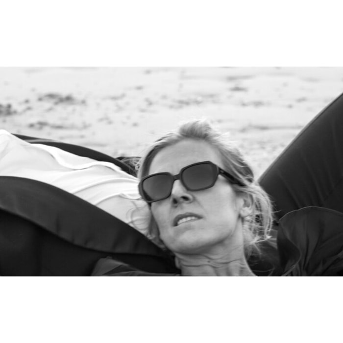 Gafas de sol OCEAN GEORGIA - Negro mate / Ahumada